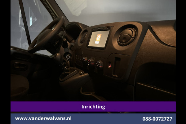 Renault Master 2.3 dCi 170pk L2H2 Inrichting Euro6 Airco | Imperiaal | Camera | Navigatie | Cruisecontrol | 2500kg Trekhaak Parkeersensoren, Trap, Sidebars, Bijrijdersbank
