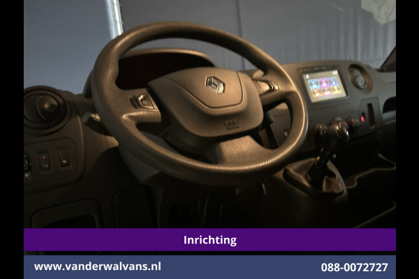 Renault Master 2.3 dCi 170pk L2H2 Inrichting Euro6 Airco | Imperiaal | Camera | Navigatie | Cruisecontrol | 2500kg Trekhaak Parkeersensoren, Trap, Sidebars, Bijrijdersbank
