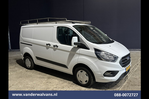 Ford Transit Custom 2.0 TDCI L1H1 Euro6 Airco | Camera | LED | Imperiaal | Cruisecontrol | Parkeersensoren Bijrijdersbank, 2500kg trekvermogen