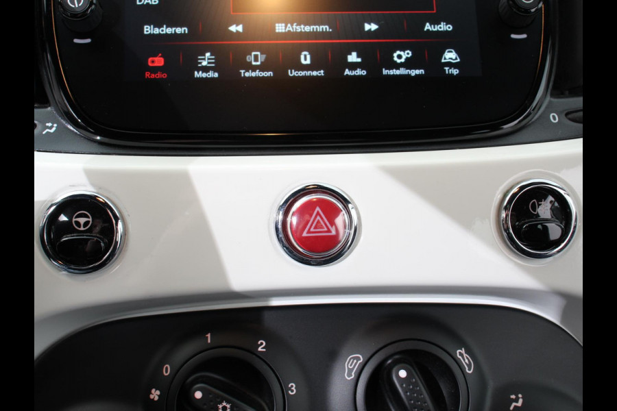 Fiat 500C 1.0 Hybrid Club | Airco | Lichtmetalen velgen | Dab | cruise Control | Touch screen