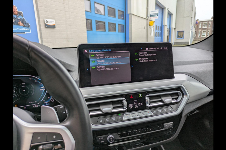 BMW X3 XDrive30e LCI|M-Sport|Panodak|Memory|Leder|Keyless-Entry|Sportstoel|HiFi-Audio|Live-Cockpit-Pro