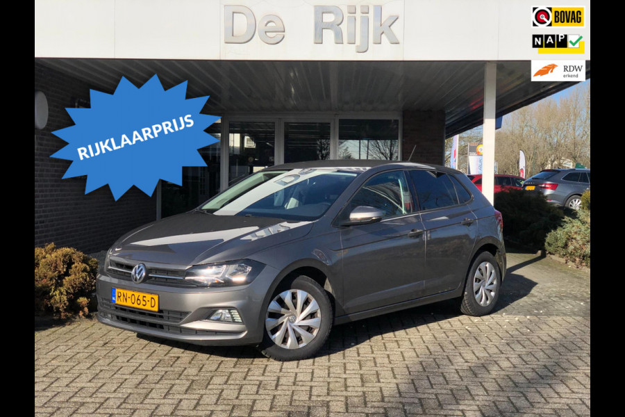 Volkswagen Polo 1.0 TSI Comfortline RIJKLAAR! | Navi, Carplay/Android, ACC, Airco | 1e Eigenaar | NAP | NIEUWE Allseason banden! |