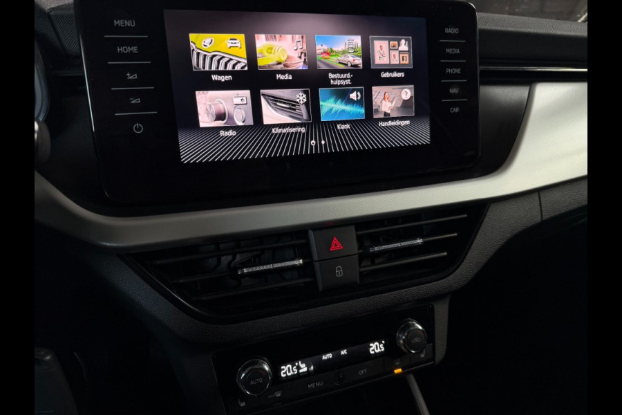 Škoda Kamiq 1.0 TSI110pk autom/panoramadak/camera/black optic/trekhaak/climate control/apple/android carplay