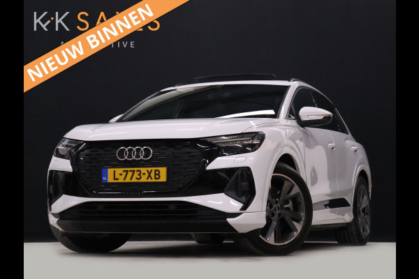Audi Q4 e-tron 40 Launch edition S Competition 77 kWh [SCHUIFDAK, APPLE CARPLAY, VIRTUAL COCKPIT, STOELVERWARMING, CAMERA, NIEUWSTAAT]