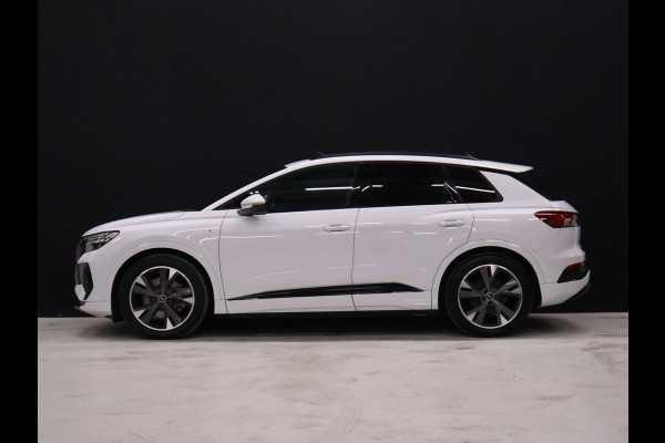 Audi Q4 e-tron 40 Launch edition S Competition 77 kWh [SCHUIFDAK, APPLE CARPLAY, VIRTUAL COCKPIT, STOELVERWARMING, CAMERA, NIEUWSTAAT]