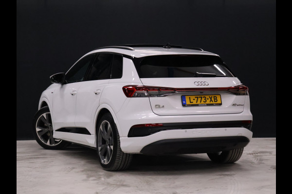 Audi Q4 e-tron 40 Launch edition S Competition 77 kWh [SCHUIFDAK, APPLE CARPLAY, VIRTUAL COCKPIT, STOELVERWARMING, CAMERA, NIEUWSTAAT]