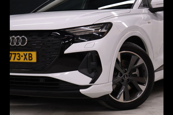 Audi Q4 e-tron 40 Launch edition S Competition 77 kWh [SCHUIFDAK, APPLE CARPLAY, VIRTUAL COCKPIT, STOELVERWARMING, CAMERA, NIEUWSTAAT]
