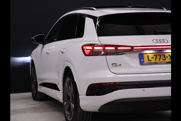Audi Q4 e-tron 40 Launch edition S Competition 77 kWh [SCHUIFDAK, APPLE CARPLAY, VIRTUAL COCKPIT, STOELVERWARMING, CAMERA, NIEUWSTAAT]