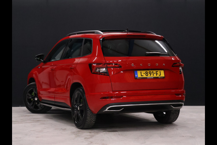 Škoda Karoq 1.5 TSI ACT Sportline Business [SCHUIFDAK, APPLE CARPLAY, ANDROID AUTO, CAMERA, STOELVERWARMING, KOFFERKLEP ELEKTRISCH, NIEUWSTAAT]