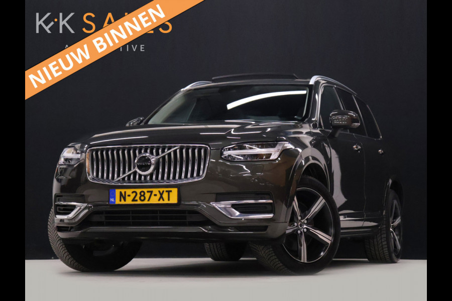 Volvo XC90 2.0 T8 Recharge AWD Inscription 7P [SCHUIFDAK, TREKHAAK, 360° CAMERA, LUCHTVERING, HARMAN KARDON, APPLE CARPLAY, STUUR VERWARMD, STOELVENTILATIE, ACHTERBANK VERWARMD, NIEUWSTAAT]