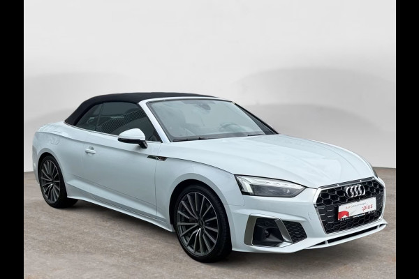 Audi A5 Cabriolet 40 TFSI S-LINE ** MATRIX, NAVI+, LEDER, NEKVERW, 19-inch LMV, VIRTUAL ** 1e EIG - UNFALLFREI - Ex AUDI-AG ** ** INFORMEER OOK NAAR ONZE AANTREKKELIJKE FINANCIAL-LEASE TARIEVEN **