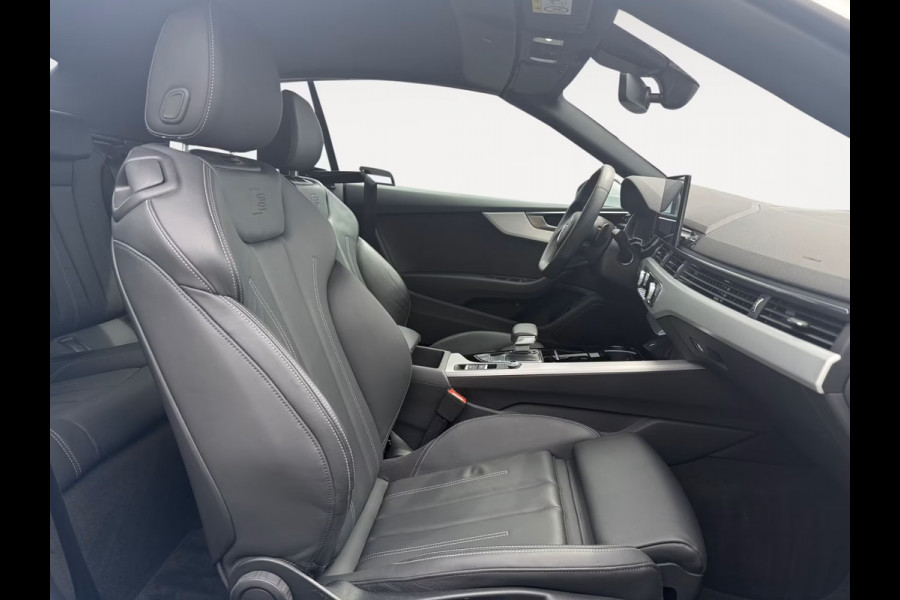 Audi A5 Cabriolet 40 TFSI S-LINE ** MATRIX, NAVI+, LEDER, NEKVERW, 19-inch LMV, VIRTUAL ** 1e EIG - UNFALLFREI - Ex AUDI-AG ** ** INFORMEER OOK NAAR ONZE AANTREKKELIJKE FINANCIAL-LEASE TARIEVEN **