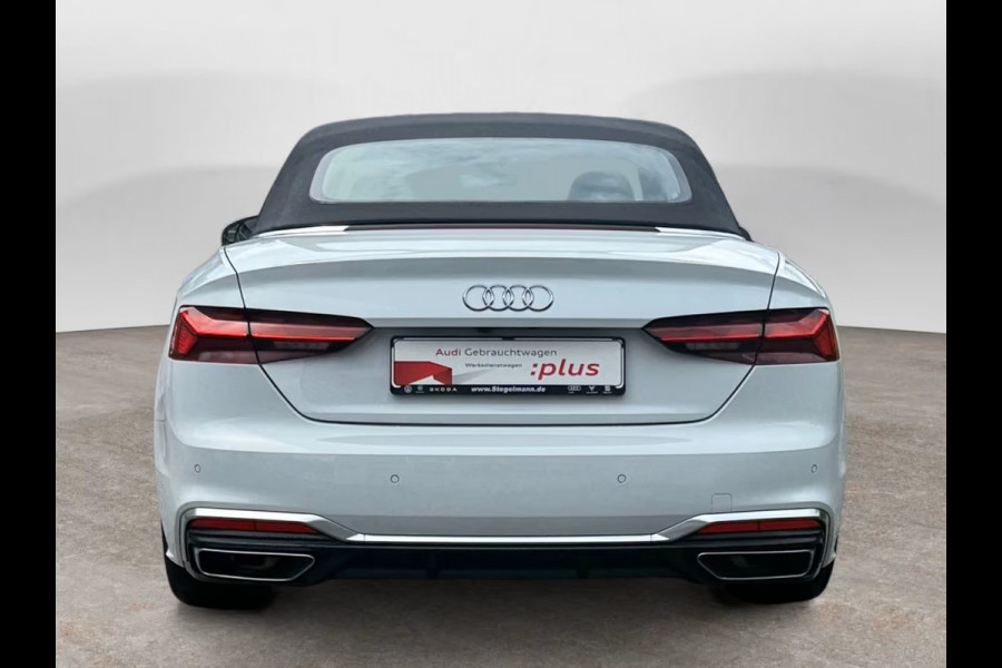 Audi A5 Cabriolet 40 TFSI S-LINE ** MATRIX, NAVI+, LEDER, NEKVERW, 19-inch LMV, VIRTUAL ** 1e EIG - UNFALLFREI - Ex AUDI-AG ** ** INFORMEER OOK NAAR ONZE AANTREKKELIJKE FINANCIAL-LEASE TARIEVEN **