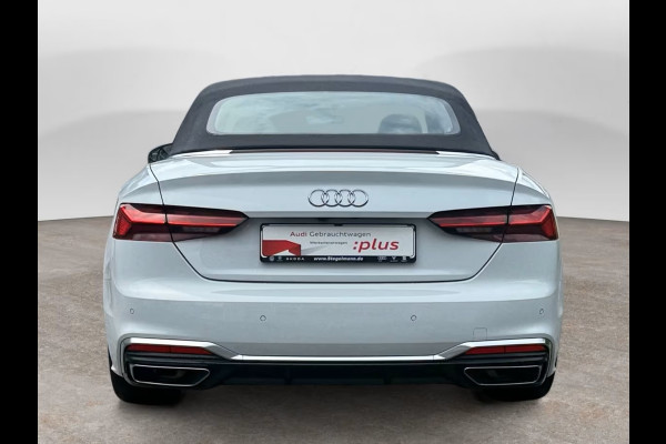 Audi A5 Cabriolet 40 TFSI S-LINE ** MATRIX, NAVI+, LEDER, NEKVERW, 19-inch LMV, VIRTUAL ** 1e EIG - UNFALLFREI - Ex AUDI-AG ** ** INFORMEER OOK NAAR ONZE AANTREKKELIJKE FINANCIAL-LEASE TARIEVEN **