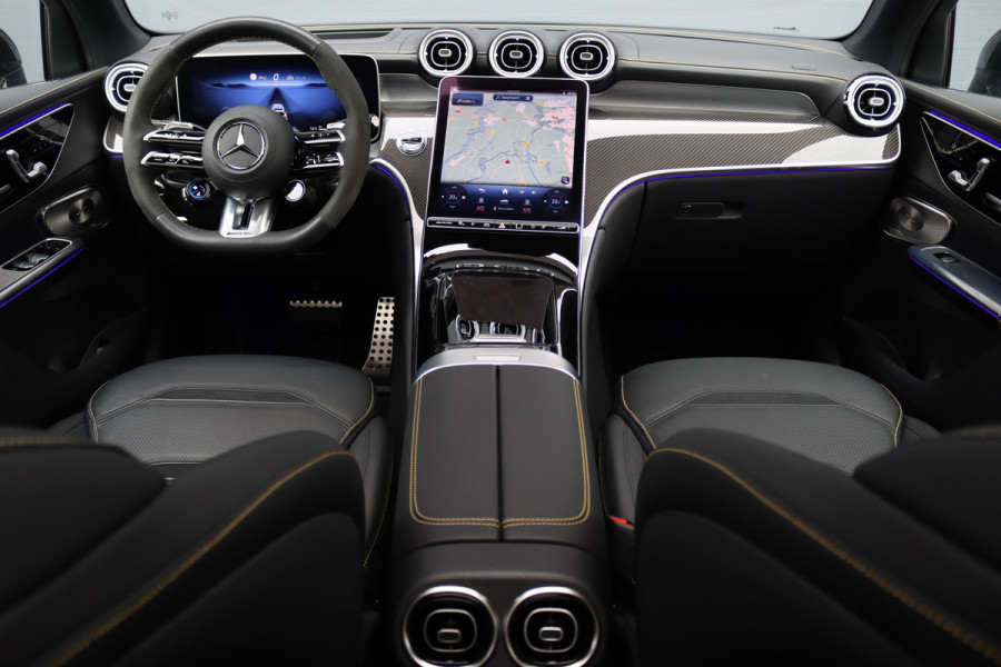 Mercedes-Benz GLC AMG 63 S E Performance Aut9 | 680pk | Achterasbesturing | AMG Drivers Package | Distronic+ | Carbon | Trekhaak | HUD | Burmester | Nappa Leder | Verwarmd Stuurwiel |