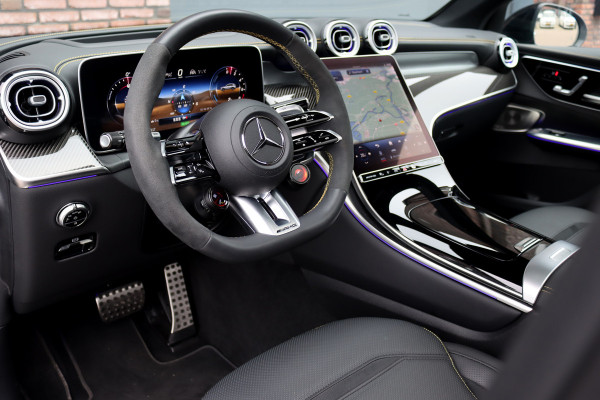 Mercedes-Benz GLC AMG 63 S E Performance Aut9 | 680pk | Achterasbesturing | AMG Drivers Package | Distronic+ | Carbon | Trekhaak | HUD | Burmester | Nappa Leder | Verwarmd Stuurwiel |