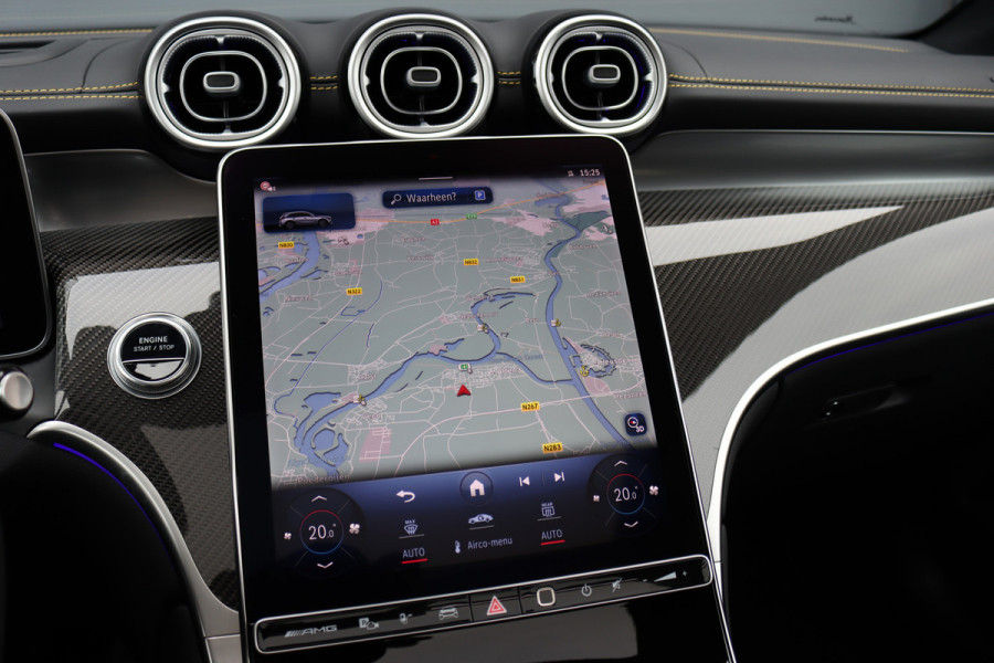 Mercedes-Benz GLC AMG 63 S E Performance Aut9 | 680pk | Achterasbesturing | AMG Drivers Package | Distronic+ | Carbon | Trekhaak | HUD | Burmester | Nappa Leder | Verwarmd Stuurwiel |