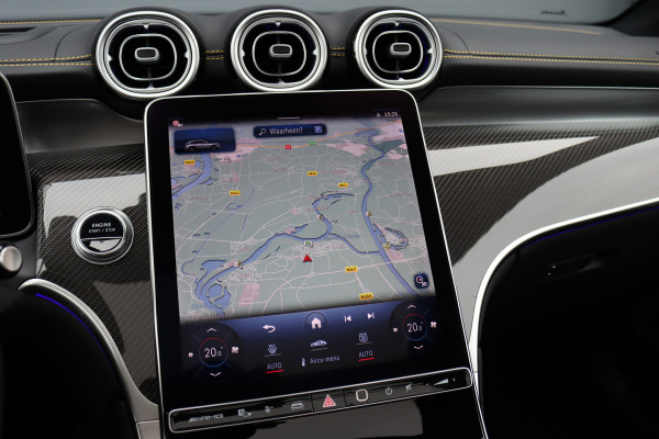 Mercedes-Benz GLC AMG 63 S E Performance Aut9 | 680pk | Achterasbesturing | AMG Drivers Package | Distronic+ | Carbon | Trekhaak | HUD | Burmester | Nappa Leder | Verwarmd Stuurwiel |