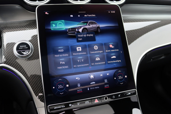 Mercedes-Benz GLC AMG 63 S E Performance Aut9 | 680pk | Achterasbesturing | AMG Drivers Package | Distronic+ | Carbon | Trekhaak | HUD | Burmester | Nappa Leder | Verwarmd Stuurwiel |