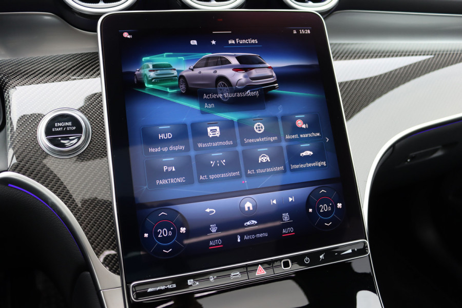 Mercedes-Benz GLC AMG 63 S E Performance Aut9 | 680pk | Achterasbesturing | AMG Drivers Package | Distronic+ | Carbon | Trekhaak | HUD | Burmester | Nappa Leder | Verwarmd Stuurwiel |