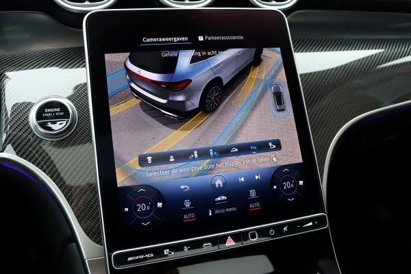 Mercedes-Benz GLC AMG 63 S E Performance Aut9 | 680pk | Achterasbesturing | AMG Drivers Package | Distronic+ | Carbon | Trekhaak | HUD | Burmester | Nappa Leder | Verwarmd Stuurwiel |