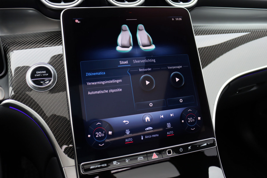 Mercedes-Benz GLC AMG 63 S E Performance Aut9 | 680pk | Achterasbesturing | AMG Drivers Package | Distronic+ | Carbon | Trekhaak | HUD | Burmester | Nappa Leder | Verwarmd Stuurwiel |