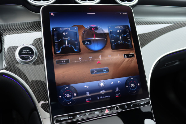 Mercedes-Benz GLC AMG 63 S E Performance Aut9 | 680pk | Achterasbesturing | AMG Drivers Package | Distronic+ | Carbon | Trekhaak | HUD | Burmester | Nappa Leder | Verwarmd Stuurwiel |