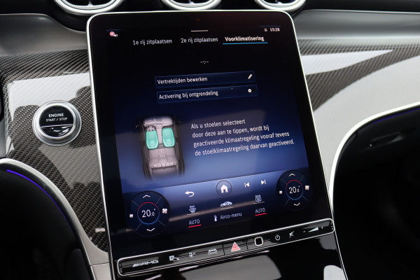 Mercedes-Benz GLC AMG 63 S E Performance Aut9 | 680pk | Achterasbesturing | AMG Drivers Package | Distronic+ | Carbon | Trekhaak | HUD | Burmester | Nappa Leder | Verwarmd Stuurwiel |