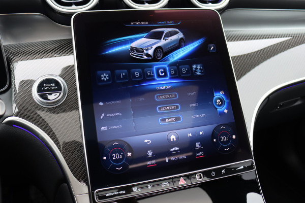 Mercedes-Benz GLC AMG 63 S E Performance Aut9 | 680pk | Achterasbesturing | AMG Drivers Package | Distronic+ | Carbon | Trekhaak | HUD | Burmester | Nappa Leder | Verwarmd Stuurwiel |