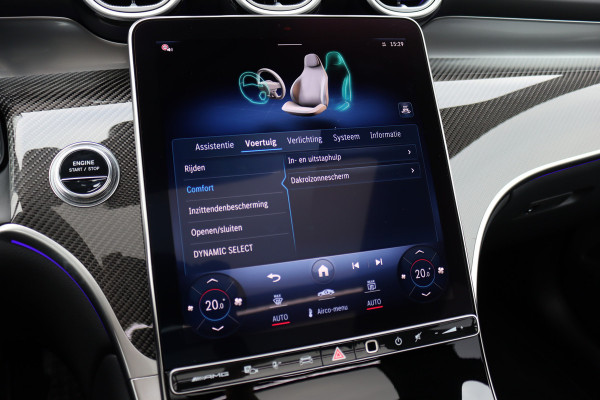 Mercedes-Benz GLC AMG 63 S E Performance Aut9 | 680pk | Achterasbesturing | AMG Drivers Package | Distronic+ | Carbon | Trekhaak | HUD | Burmester | Nappa Leder | Verwarmd Stuurwiel |