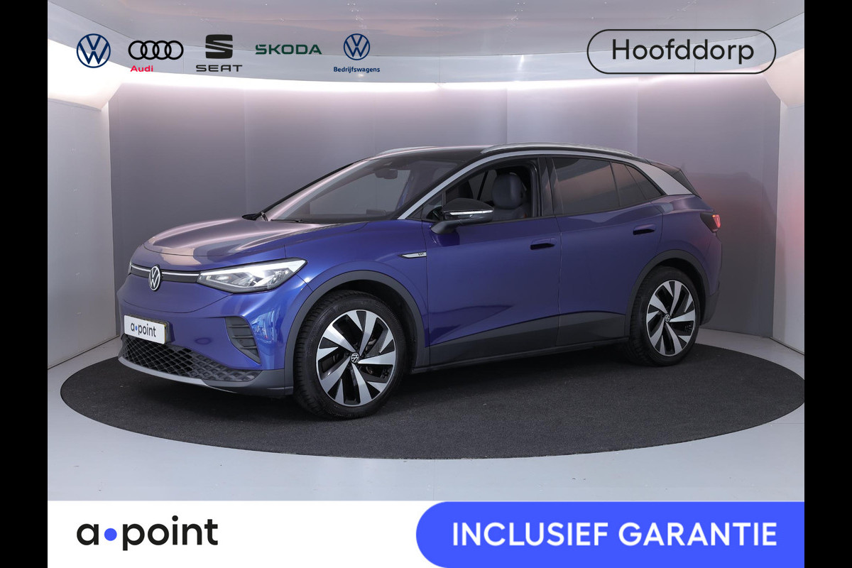 Volkswagen ID.4 First 77 kWh 204 pk | Navigatie | Warmtepomp | Trekhaak (wegklapbaar) | Parkeersensoren | Achteruitrijcamera | Stoelverwarming |SOH 88%