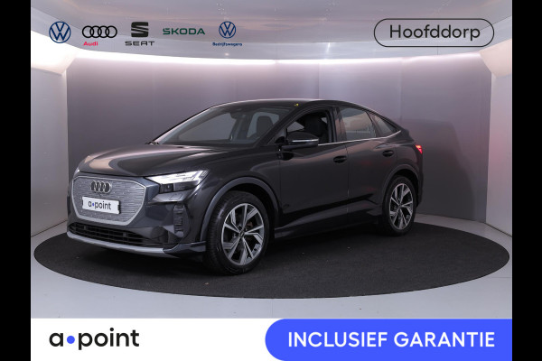 Audi Q4 Sportback e-tron 40 Advanced edition 77 kWh 204 pk | SoH 96% | Navigatie | Parkeersensoren achter | Matrix LED koplampen | Stoelverwarming |