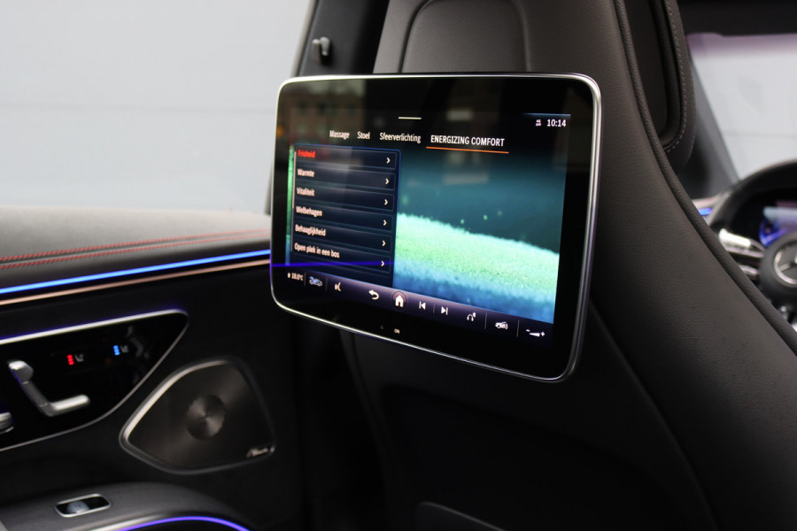 Mercedes-Benz EQS 500 4MATIC AMG Line 108 kWh | Luchtvering | Achterasbesturing | Distronic+ | Memory | Nekverwarming | Massage | Entertainment Achter+ | Verwarmd Stuurwiel | HUD | Burmester | Panoramadak | Digital Light |