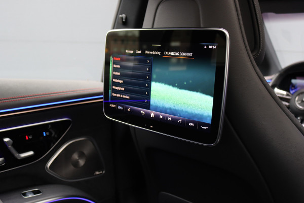 Mercedes-Benz EQS 500 4MATIC AMG Line 108 kWh | Luchtvering | Achterasbesturing | Distronic+ | Memory | Nekverwarming | Massage | Entertainment Achter+ | Verwarmd Stuurwiel | HUD | Burmester | Panoramadak | Digital Light |