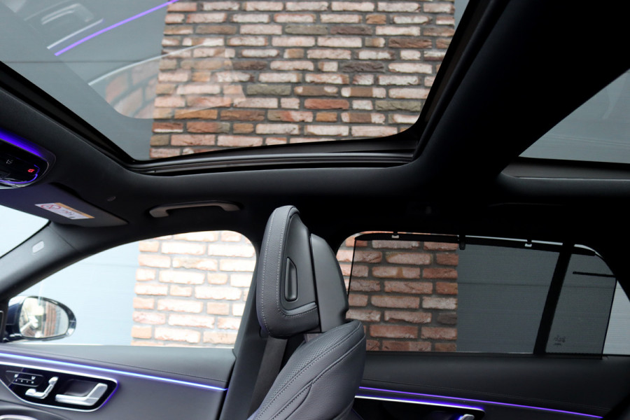 Mercedes-Benz E-Klasse Estate 300 e Exclusive Line Premium | Distronic+ | Stoelventilatie | HUD | Zonnerollo's | Digital Light | Trekhaak | Burmester | Leder | Keyless Go | Surround Camera |