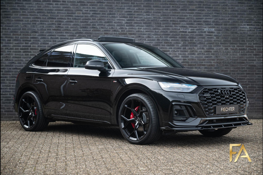 Audi Q5 Sportback 55 TFSI e S Line Competition Panodak|Lucht|SQ5|22Inch|Adaptive|360'
