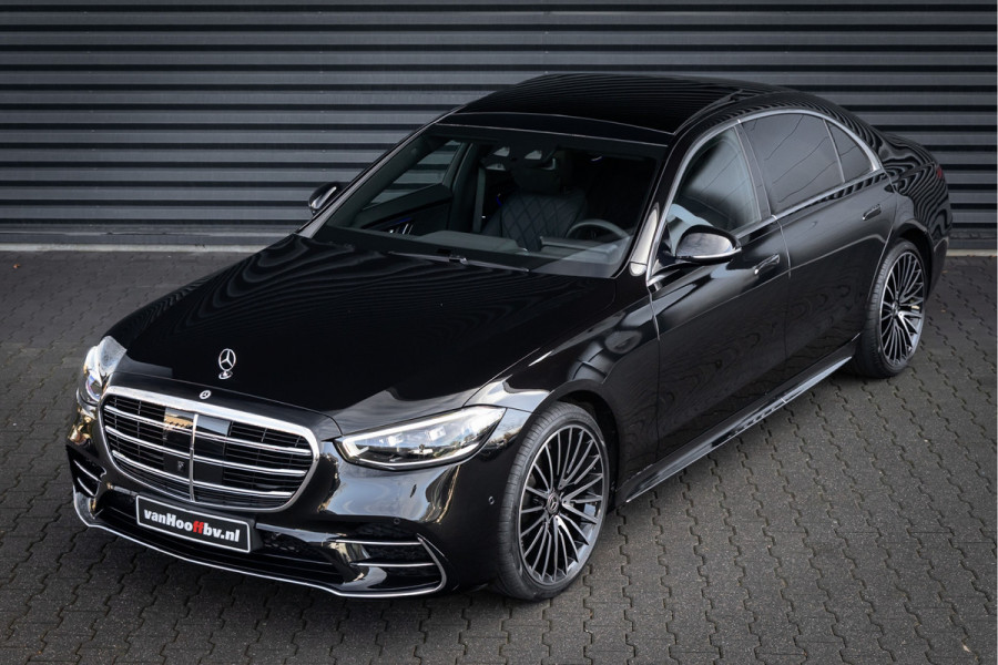 Mercedes-Benz S-Klasse 450d 4MATIC Lang AMG Line Chauffeurspakket - Standkachel
