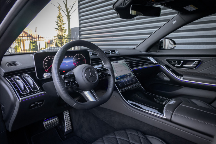 Mercedes-Benz S-Klasse 450d 4MATIC Lang AMG Line Chauffeurspakket - Standkachel