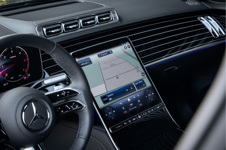 Mercedes-Benz S-Klasse 450d 4MATIC Lang AMG Line Chauffeurspakket - Standkachel