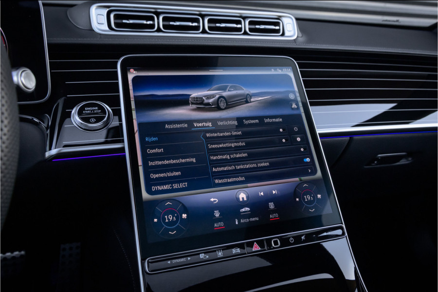Mercedes-Benz S-Klasse 450d 4MATIC Lang AMG Line Chauffeurspakket - Standkachel