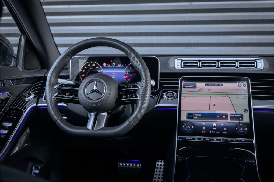 Mercedes-Benz S-Klasse 450d 4MATIC Lang AMG Line Chauffeurspakket - Standkachel