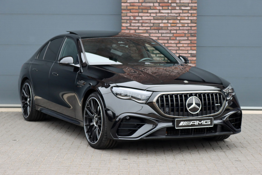 Mercedes-Benz E-Klasse AMG 53 4MATIC+ Premium | 585pk | Hyperscreen | Achterasbesturing | Distronic | Burmester | HUD | Digital Light | Stoelverwarming | Surround Camera | Keyless Go |