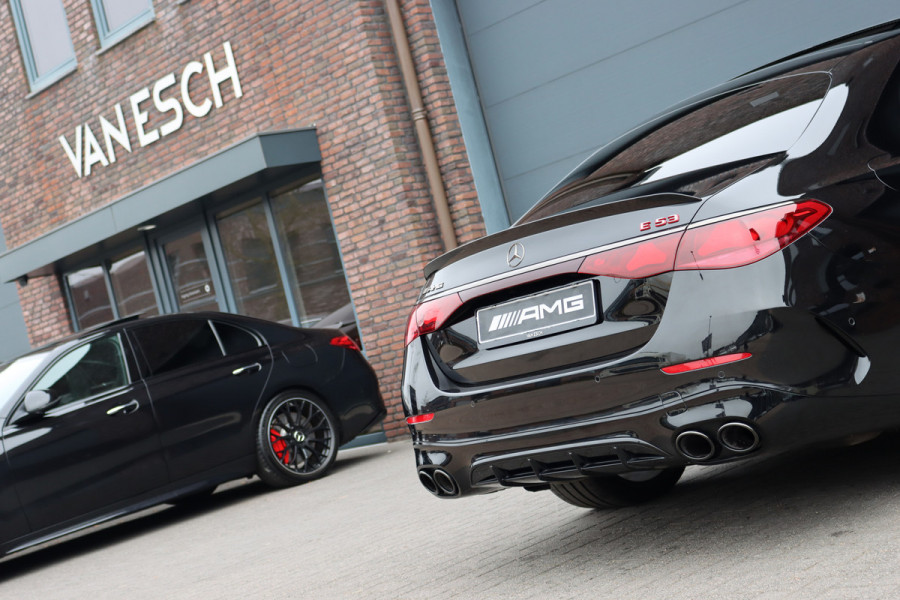 Mercedes-Benz E-Klasse AMG 53 4MATIC+ Premium | 585pk | Hyperscreen | Achterasbesturing | Distronic | Burmester | HUD | Digital Light | Stoelverwarming | Surround Camera | Keyless Go |
