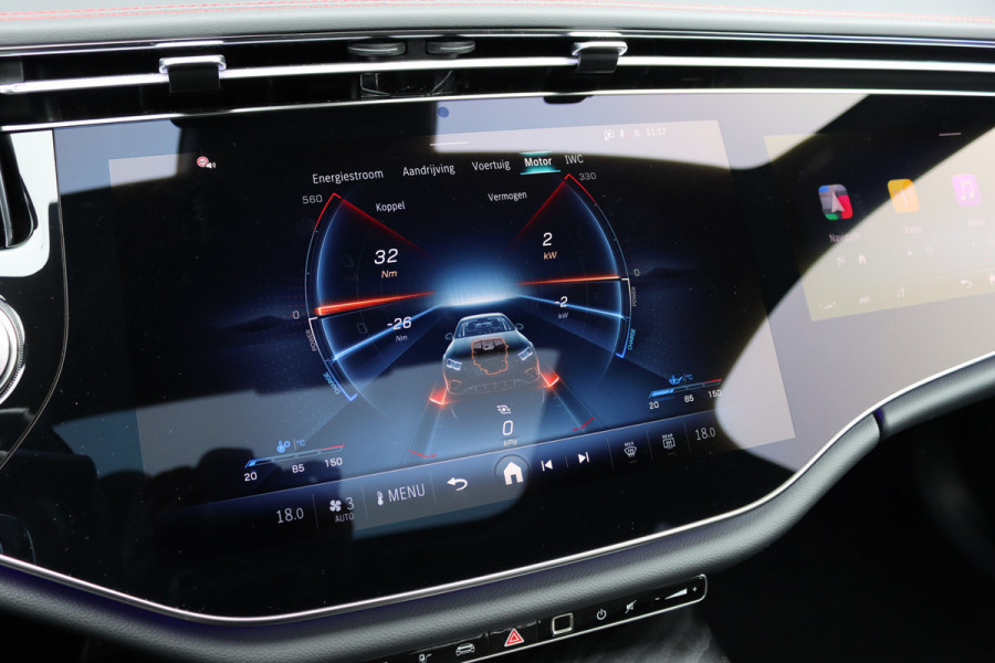 Mercedes-Benz E-Klasse AMG 53 4MATIC+ Premium | 585pk | Hyperscreen | Achterasbesturing | Distronic | Burmester | HUD | Digital Light | Stoelverwarming | Surround Camera | Keyless Go |
