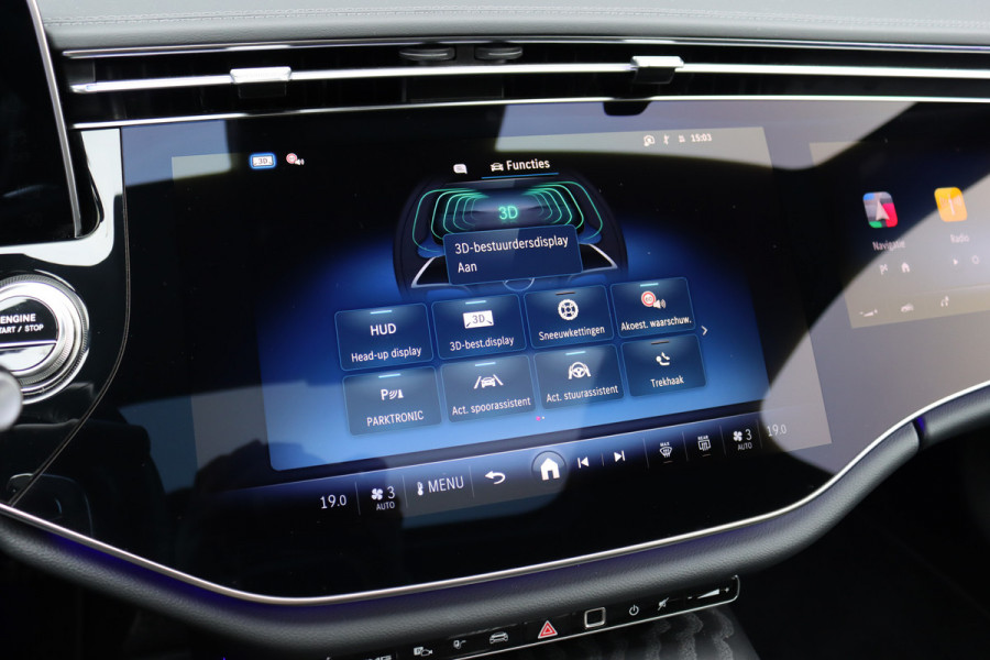 Mercedes-Benz E-Klasse Estate AMG 53 4MATIC+ Premium+ | Hyperscreen | Achterasbesturing | Distronic+ | Stoelventilatie | Trekhaak | 3D-Display | Panoramadak | Digital Light | Burmester |