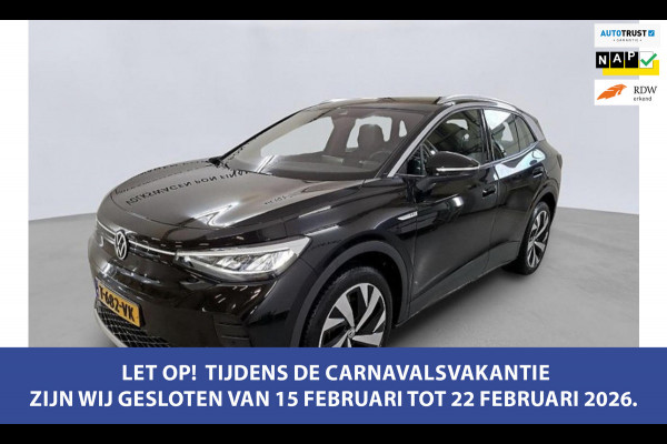 Volkswagen ID.4 Pro Business 77 kWh, 360 camera, sfeerverl, SOH 98 procent, elect trekhaak, 1 e eigenaar, NL auto met nap
