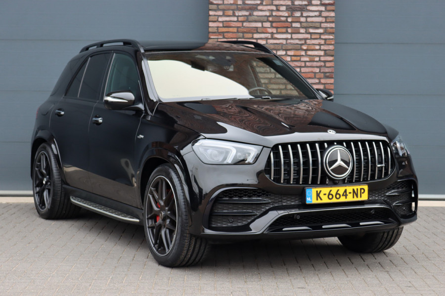 Mercedes-Benz GLE AMG 53 4MATIC+ Premium+ | Luchtvering | Distronic+ | Carbon | Burmester | Rijassistentiepakket | Schakelbare Uitlaat | HUD | Nappa Leder | Stoelverwarming V+A | Keyless Go |