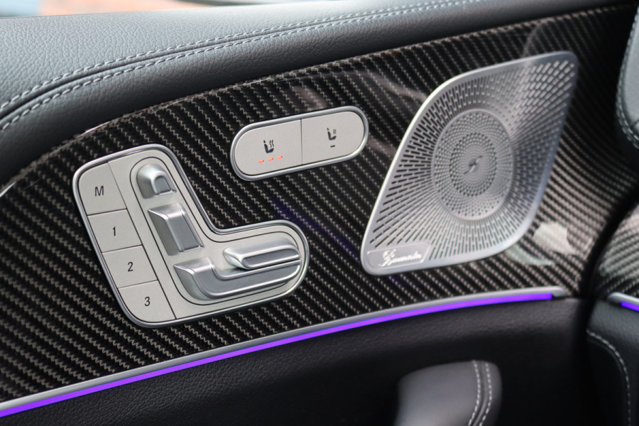 Mercedes-Benz GLE AMG 53 4MATIC+ Premium+ | Luchtvering | Distronic+ | Carbon | Burmester | Rijassistentiepakket | Schakelbare Uitlaat | HUD | Nappa Leder | Stoelverwarming V+A | Keyless Go |