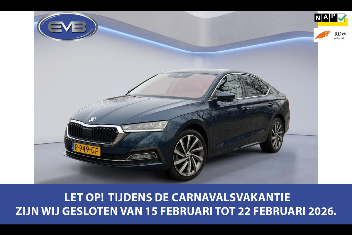 Škoda Octavia 1.0 e-TSI AUTOMAAT Business Edition Plus, Achteruitrijcamera, stoel-stuurverwarming, afn. trekhaak, 1 e eig, NL auto