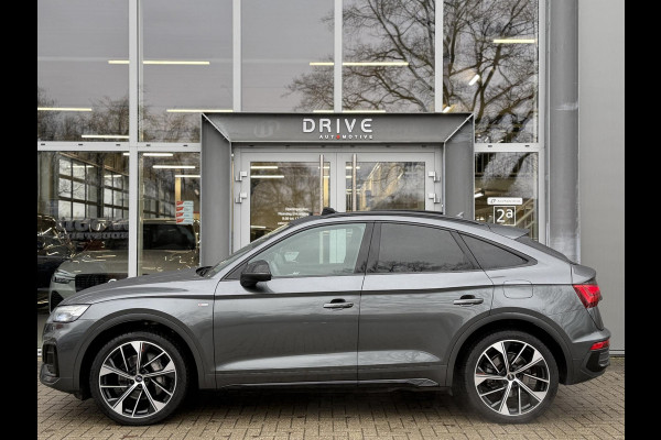 Audi Q5 Sportback 50 TFSI e S edition Competition |Black Optic|Pano|B&O|Luchtvering|Leer|Massage|21"